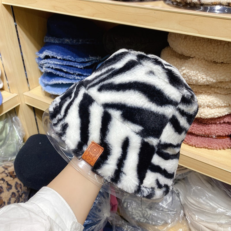 Cappello leopardato o zebrato (autunno/inverno)